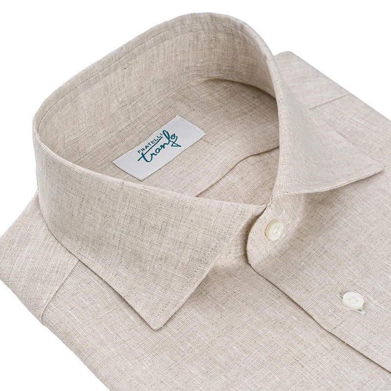 Camicia Lino - Sabbia - immagine 2