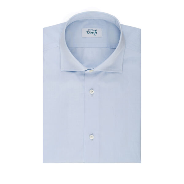 Camicia Cotone - Celeste