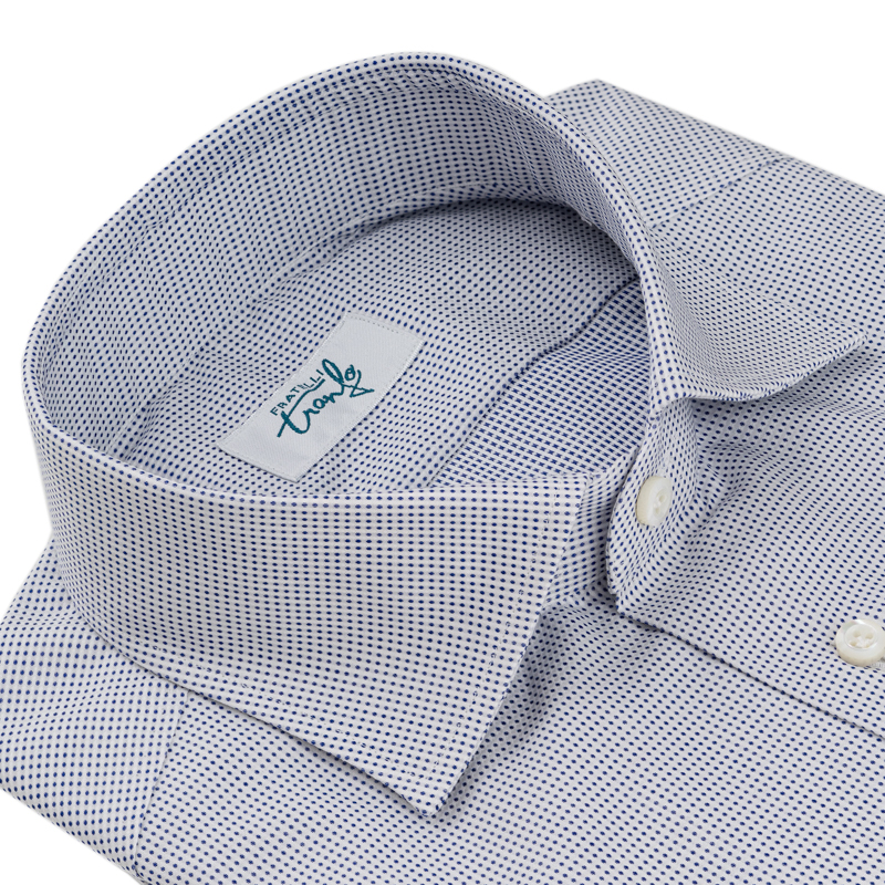 Camicia Cotone - Piquet Punto Blu - immagine 3