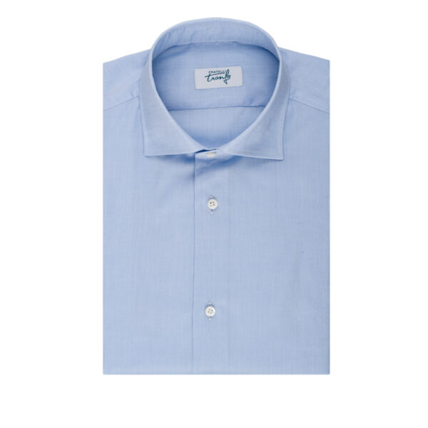 Camicia Cotone - Oxford Celeste
