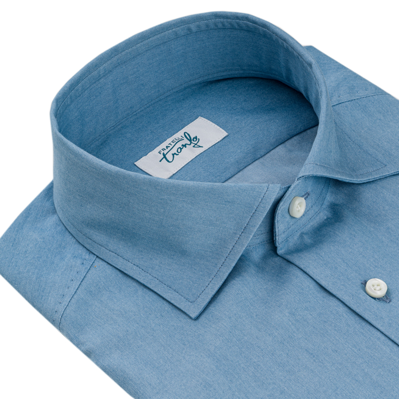 Camicia Denim - Celeste - immagine 3