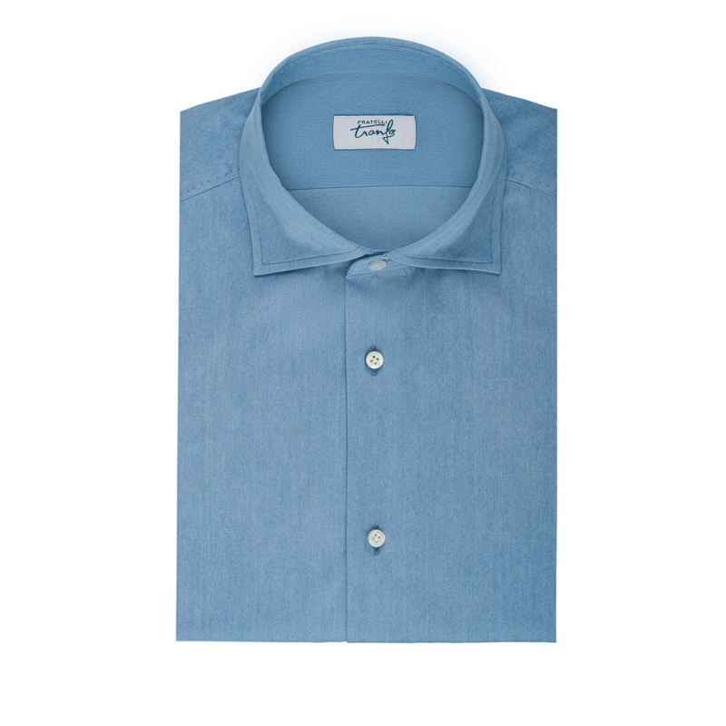 Camicia Denim - Celeste